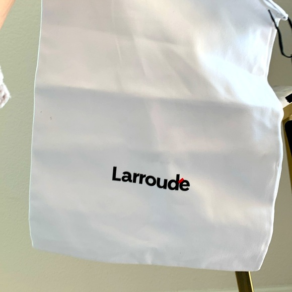 🐚 LARROUDE Rosewood Hotel Madison Espadrille Wedge Sandals Gold Seashell Charms - Picture 14 of 14